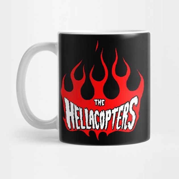The Hellacopters - Flames logo by CosmicAngerDesign